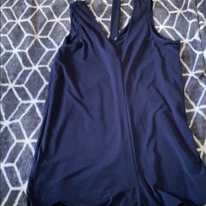 Navy blue romper